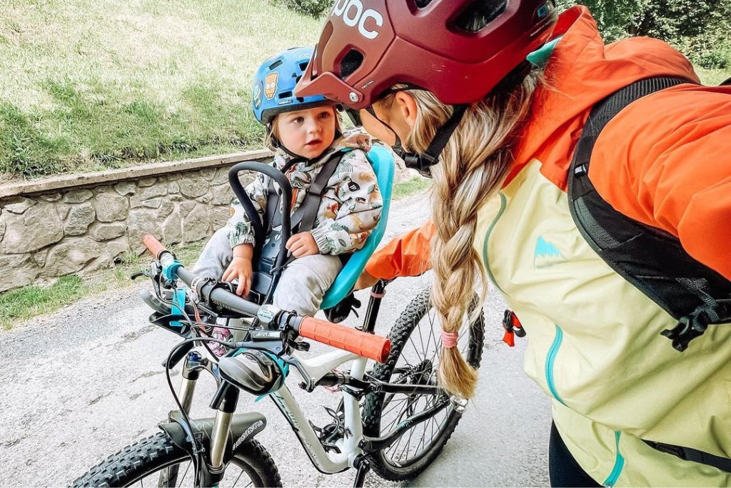 Child seat on 2025 full suspension bike