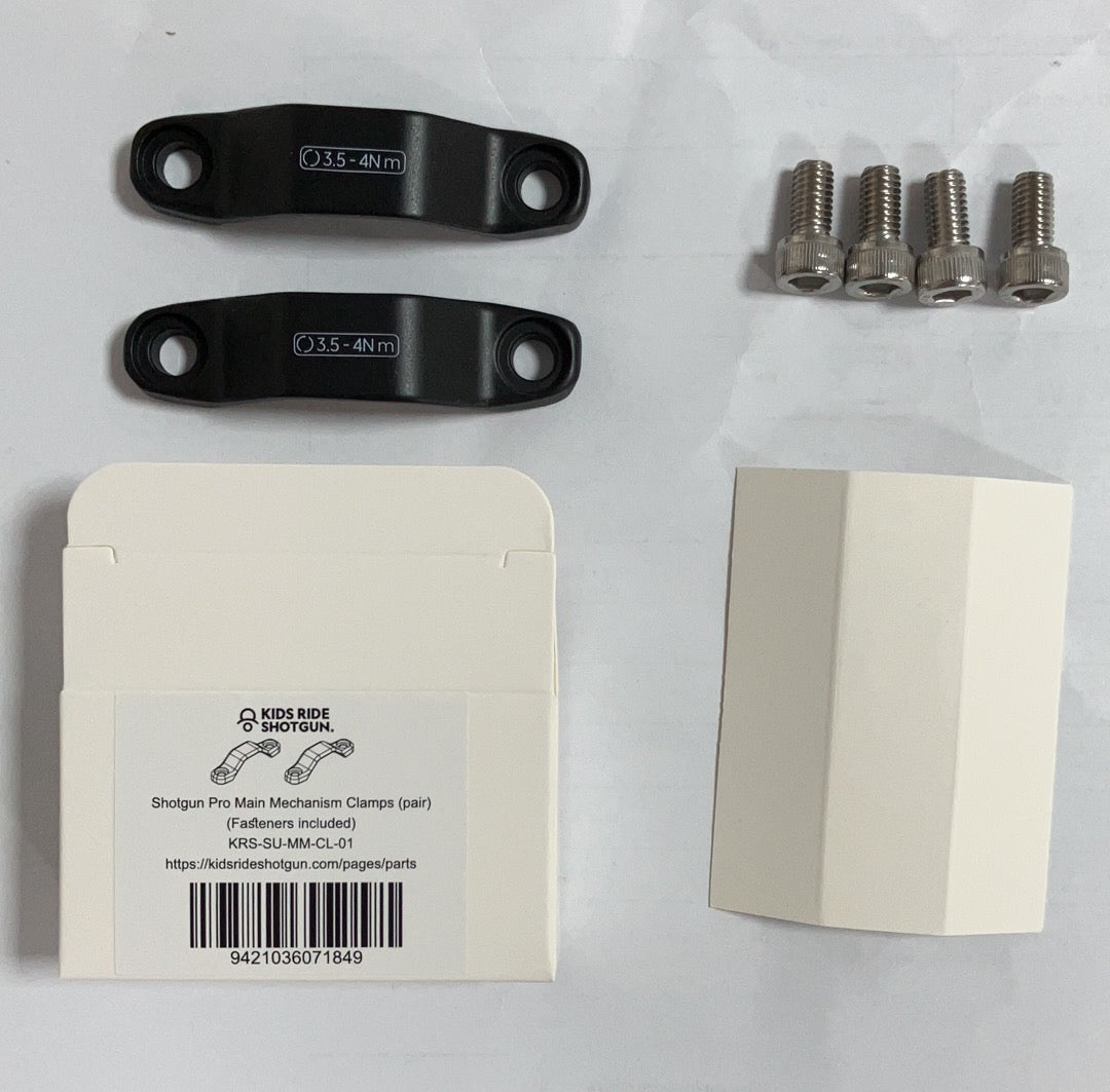 SHOTGUN PRO SEAT MAIN MECHANISM CLAMPS (PAIR)
