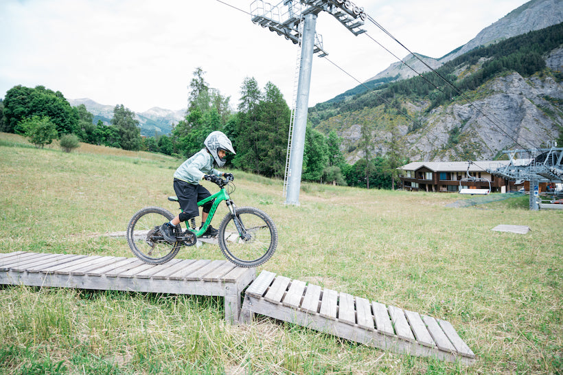 Fostering a passion for downhill in the French Alps