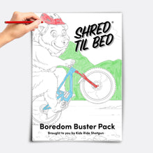 Load image into Gallery viewer, Shred Til Bed – Free Boredom Buster Printables
